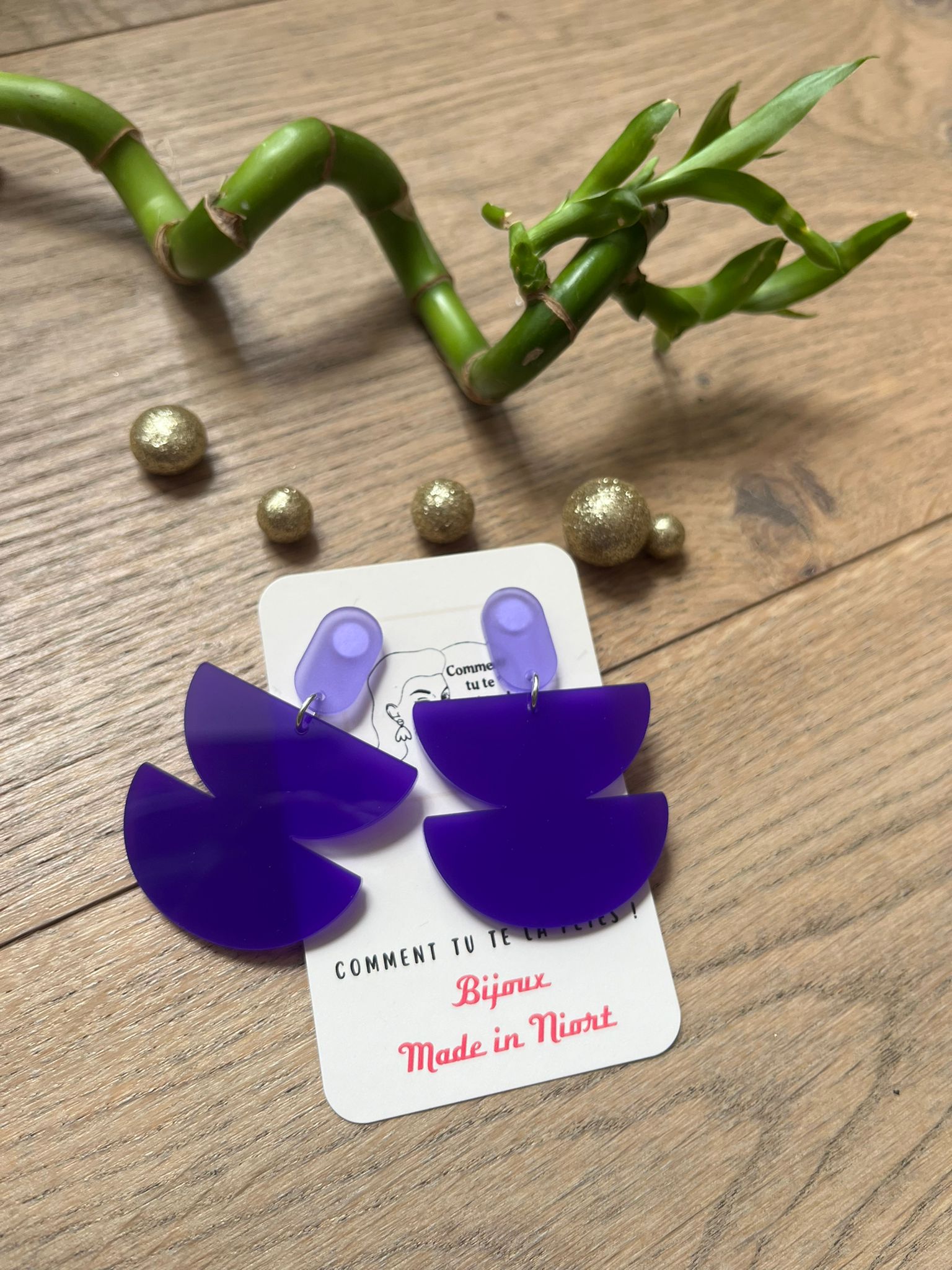 Boucles d'oreilles Léna – Image 3
