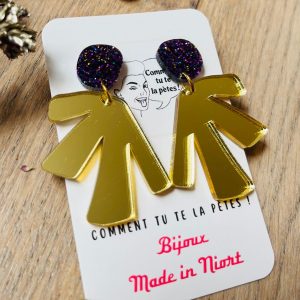 Boucles d'oreilles pendantes