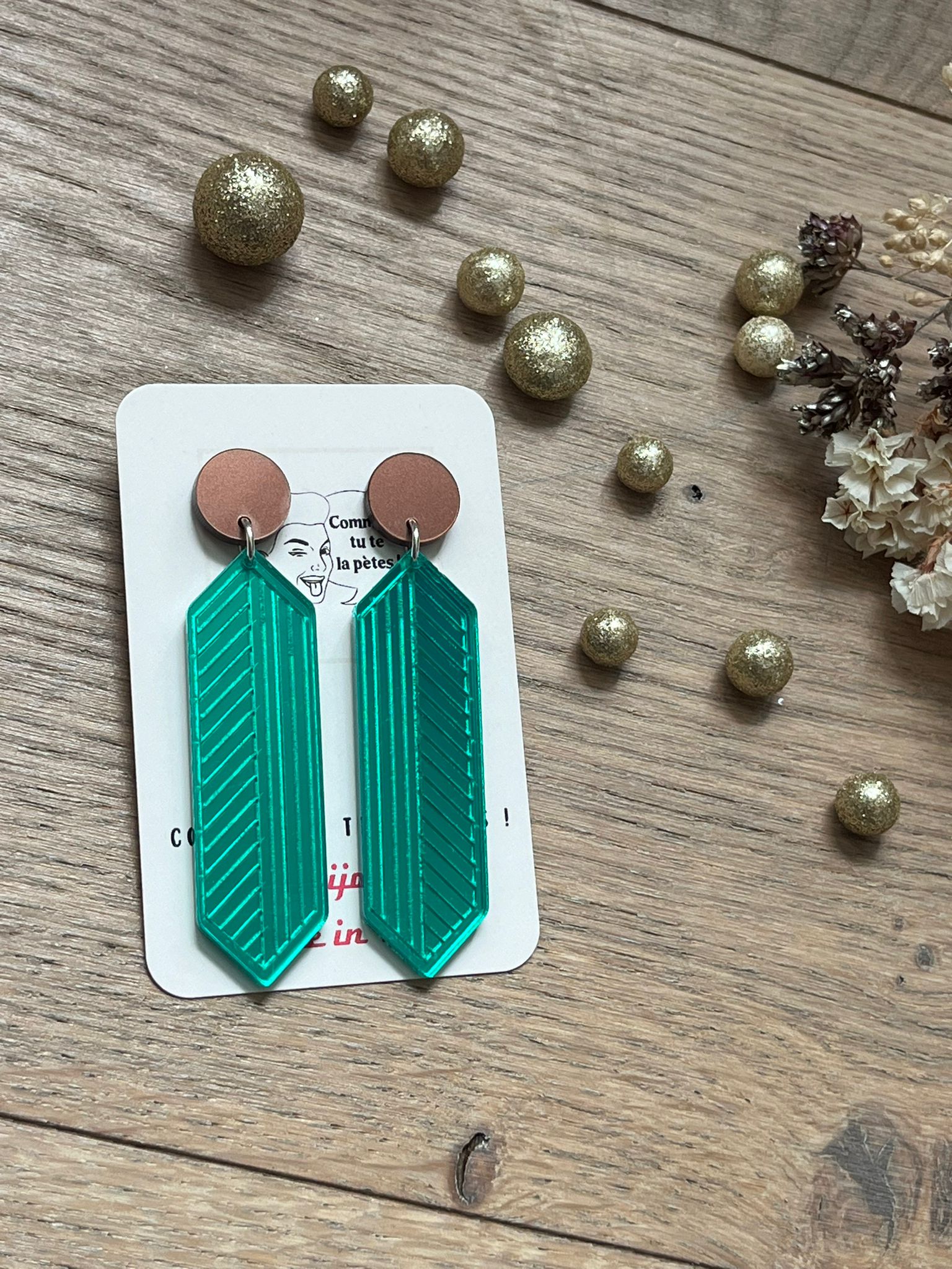 Boucles d'oreilles Priscilla – Image 2