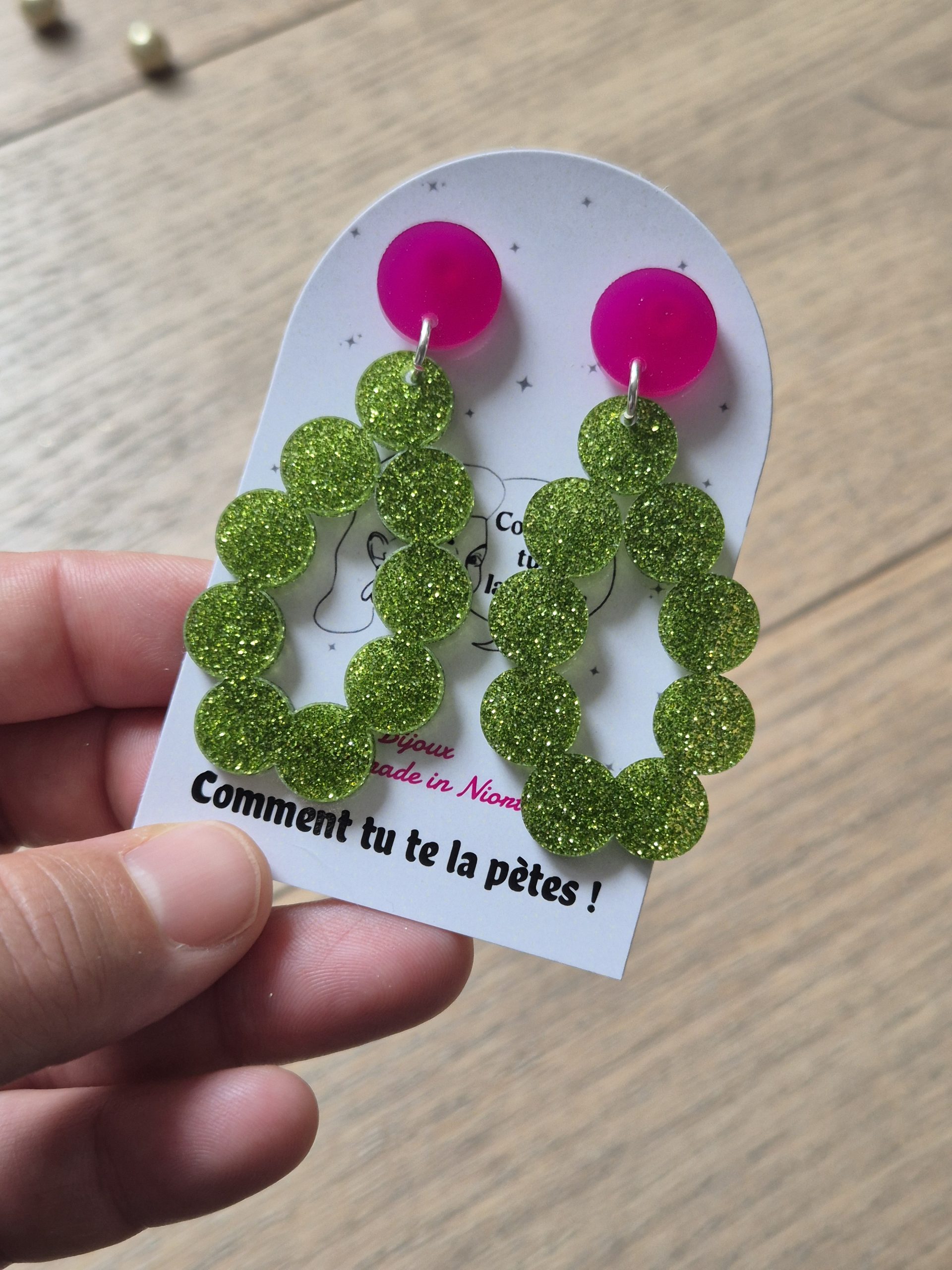 forme originale en maillons ronds