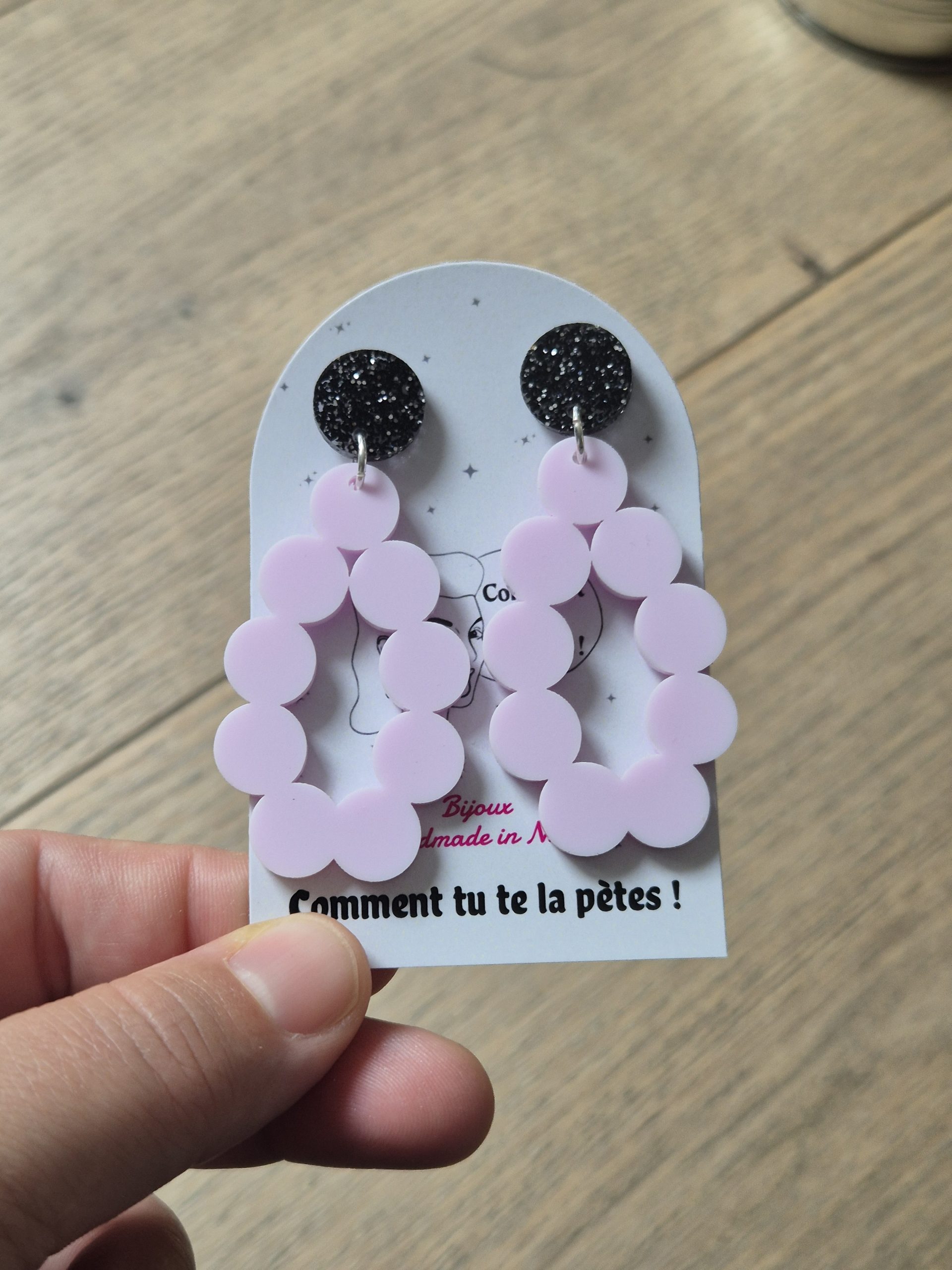 forme originale en maillons ronds