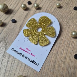 Badge Camélia