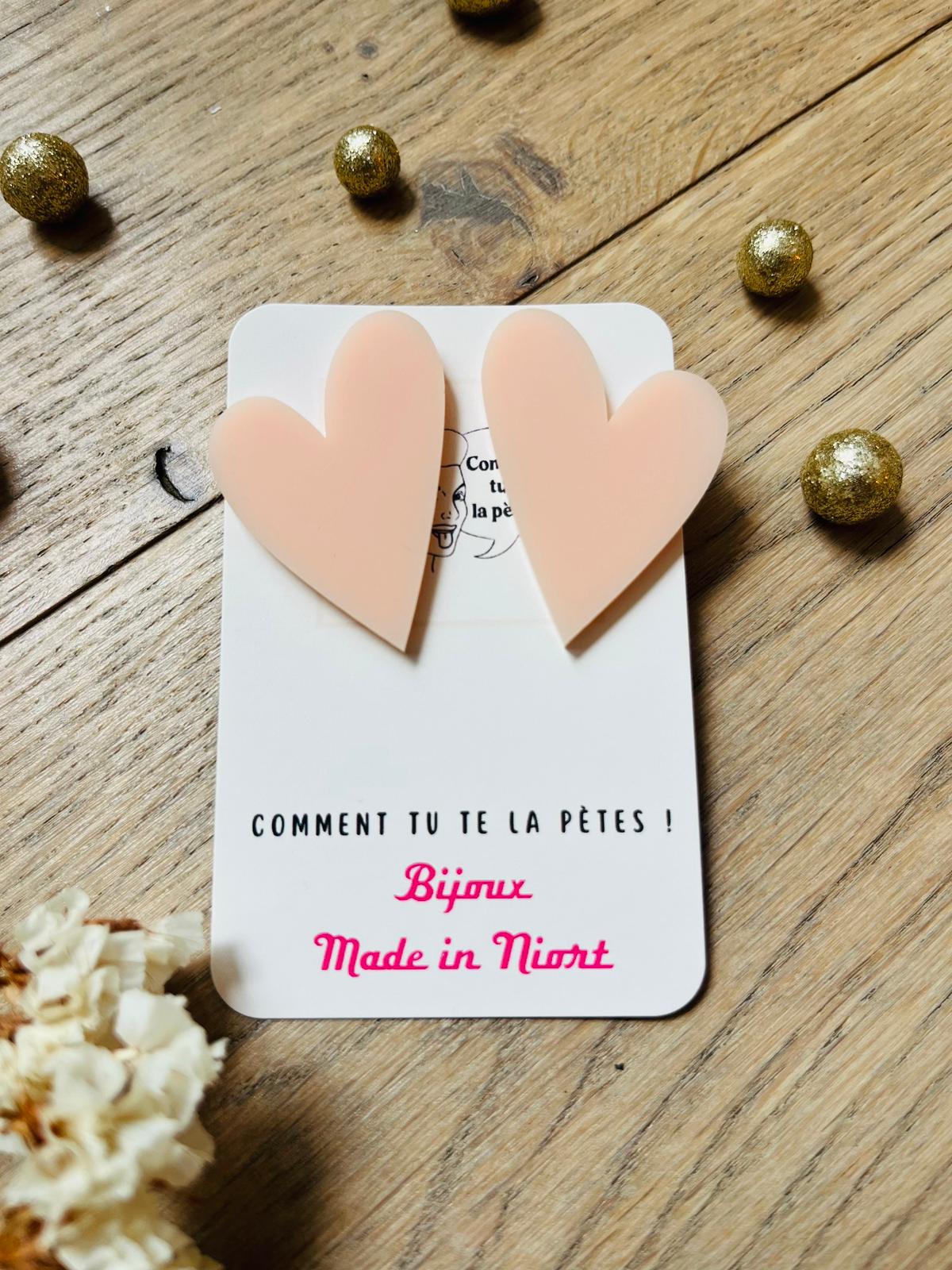 Boucles d'oreilles puces LOVA – Image 3